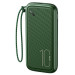 Зовнішній акумулятор Usams US-CD150 PB56 Power Bank with Lanyard 10000mah Dark Green