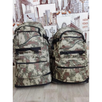 Рюкзак тактичний трансформер УНІВЕРСАЛЬНИЙ КМУФЛЯЖ об'ємом 40- 65 л, військовий, армійський, похідний