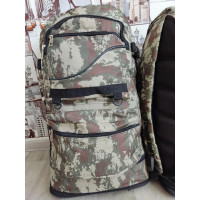 Рюкзак тактичний трансформер УНІВЕРСАЛЬНИЙ КМУФЛЯЖ об'ємом 40- 65 л, військовий, армійський, похідний