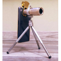 Міні МОНОКУЛЯР 2в1 телеоб'єктив для мобільного телефону Mobile Telephoto Lens